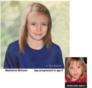 Madeleine McCann, 9th Birthday, bloggingformadeleine