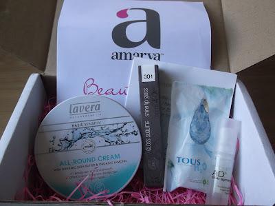 May 2012 Amarya Beauty Box Review