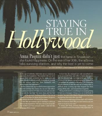 Anna Paquin on the Cover of May 2012′s “Next Magazine”