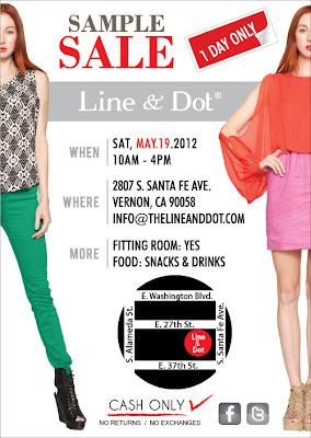 ATTN Los Angeles | Line & Dot Sample Sale