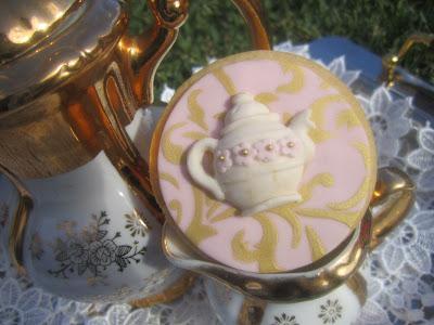 {Tea Party Submission} Marie Antoinette Inspired Tea party by Baked By Belle