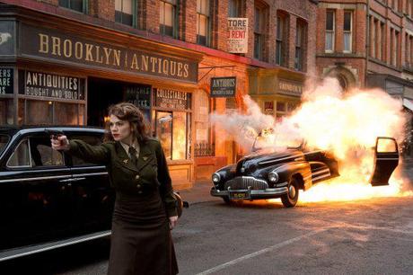 Hayley Atwell as Peggy Carter in Captain America