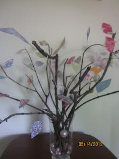 Scrapbook Paper Tree