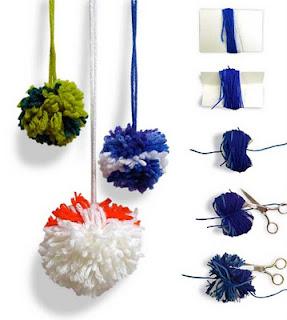 Pom Pom Yarn Balls