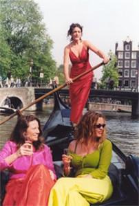 Amsterdam canals by gondola