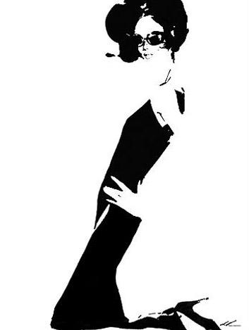 david-downton-fashion-illustration-black-white-sunglasses