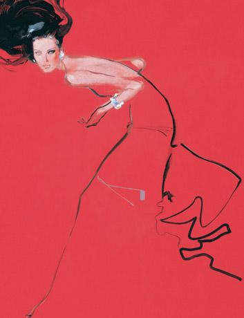 david-downton-fashion-illustration-gown-red