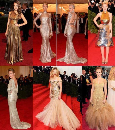 GLAMOROUS GOLDSMeet the Met Galas Biggest Trends: Must See Fashion Moments