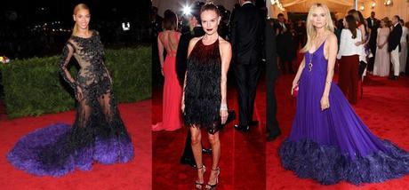 PURPLE PLUMESMeet the Met Galas Biggest Trends: Must See Fashion Moments