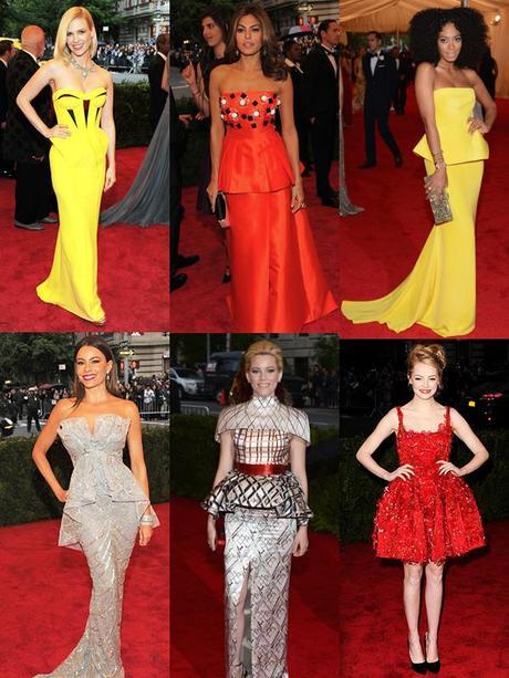 POPPING PEPLUMSMeet the Met Galas Biggest Trends: Must See Fashion Moments