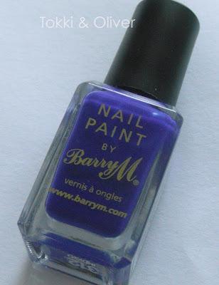 Nail RAOK Package - Barry M Indigo, Mint Green, and Max Factor Odyssey Blue
