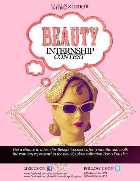 Beauty Blast! – Win a 3-Month Internship with Benefit Cosmetics & Fashion Intern PH