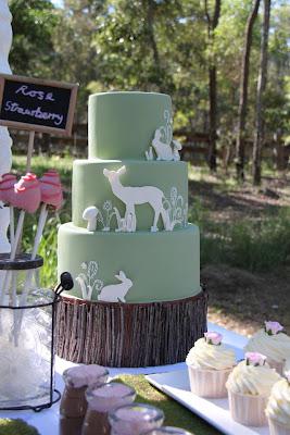Party Feature: A Tea Party in the Woods by Sweet Art Cakes