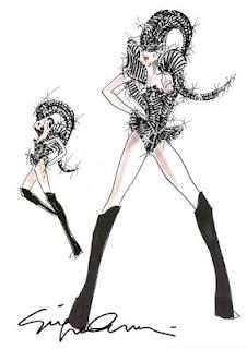 Lady Gaga's Armani Costumes for Asia Tour are Revealed!
