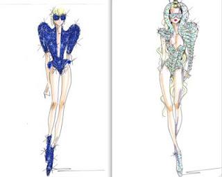 Lady Gaga's Armani Costumes for Asia Tour are Revealed!