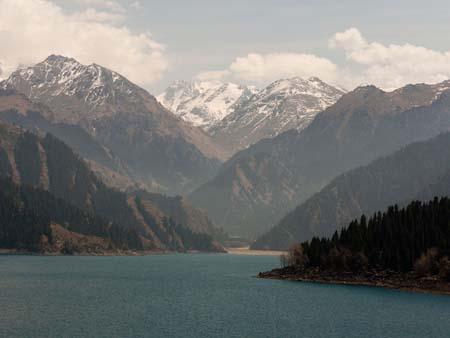 Bogda Shan range of the Tian Shan Mountains