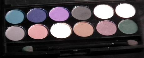 Swatches: Eye Shadow Palette: Sleek Makup: Sleek Makeup I Divine Ultra Mattes V2 Darks Palette Swatches