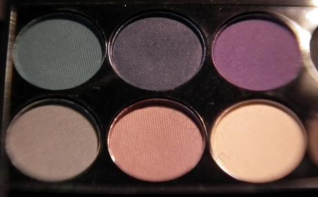 Swatches: Eye Shadow Palette: Sleek Makup: Sleek Makeup I Divine Ultra Mattes V2 Darks Palette Swatches
