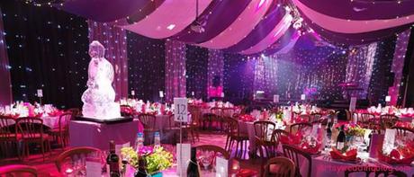 Eye Catching Decorations for the Ceiling of Asian Weddings