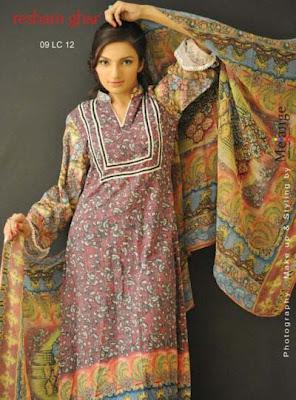 Resham Ghar Silk & Lawn Summer Collection 2012