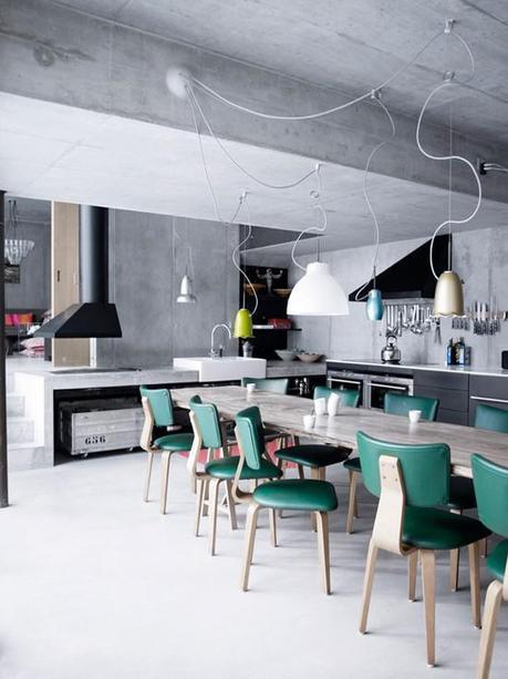 Contemporary Industrial Kitchen