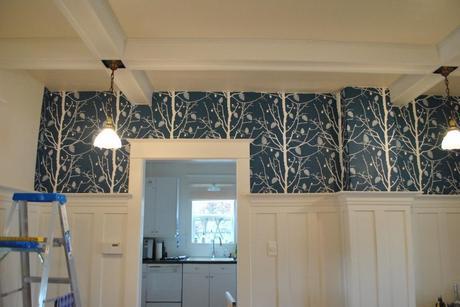 Ferm Living Family Tree Wallpaper Dining Room 3 (Still) In Progress: Family Tree Wallpaper