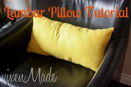 Lumbar Pillow Tutorial