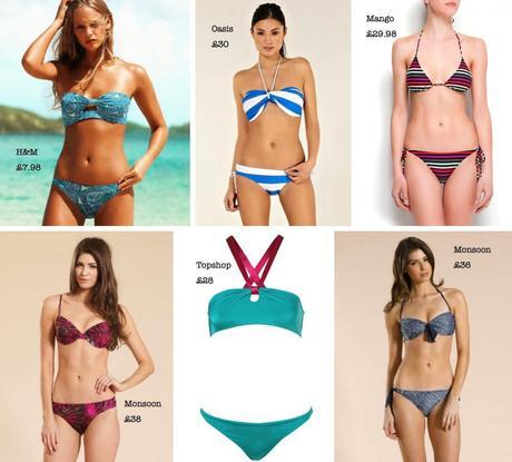 Honeymoon bikinis from the high street