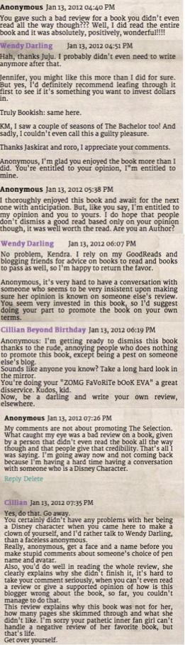 Authors Behaving Badly #3