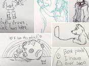 Comment Sketches from Video Games