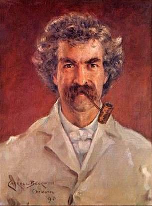 Portrait of Mark Twain, by James Carroll