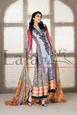 Lala Textiles La Femme Summer Lawn Collection 2012