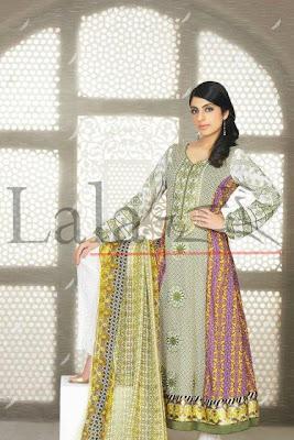 Lala Textiles La Femme Summer Lawn Collection 2012