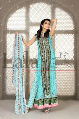 Lala Textiles La Femme Summer Lawn Collection 2012