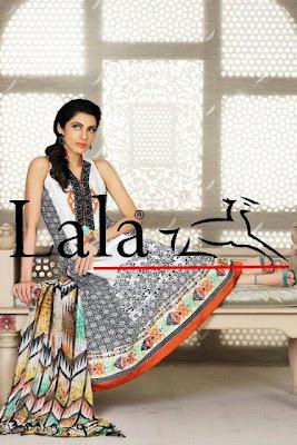 Lala Textiles La Femme Summer Lawn Collection 2012