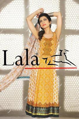 Lala Textiles La Femme Summer Lawn Collection 2012