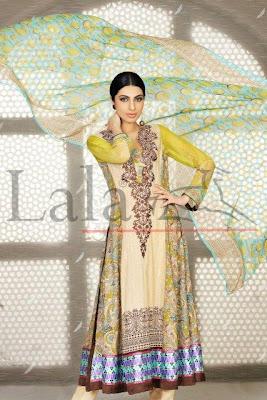 Lala Textiles La Femme Summer Lawn Collection 2012