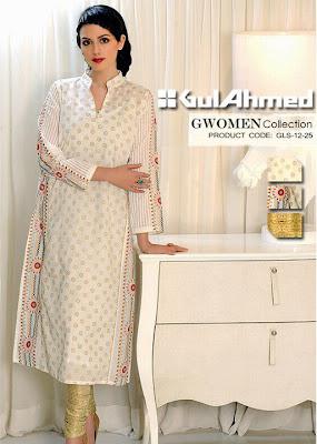 Gul Ahmed Lawn 2012 Limited Edition – Gwoman Special