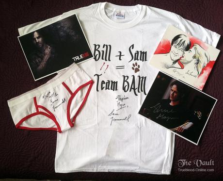 Sam Trammell and Stephen Moyer united in True Blood Team BAM Charity Auction