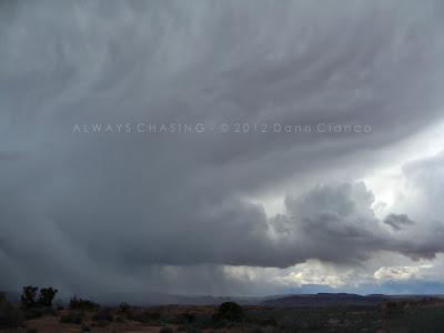 2012 Storm Chase 3 - March 19th - Leaving The Devil's Garden
