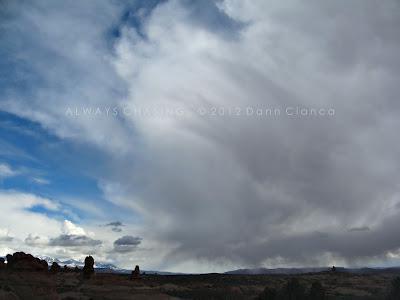 2012 Storm Chase 3 - March 19th - Leaving The Devil's Garden