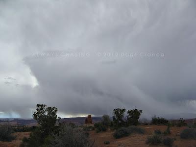 2012 Storm Chase 3 - March 19th - Leaving The Devil's Garden