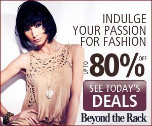 Featured Event on Today at BeyondtheRack.com! Save Up To 80% Off Retail! Invitation Code: WINTER2012 - 300x250