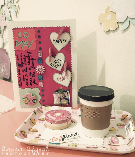 Papermade May Calendar (Coffee and Donut)