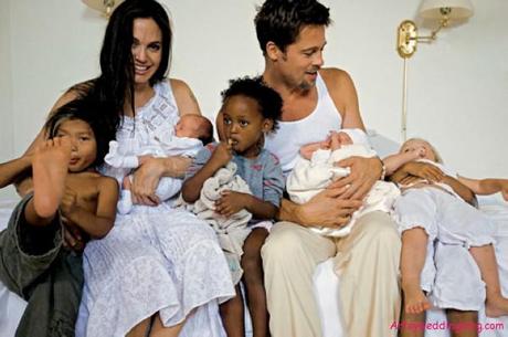Brad Pitt Angelina Jolie newborn