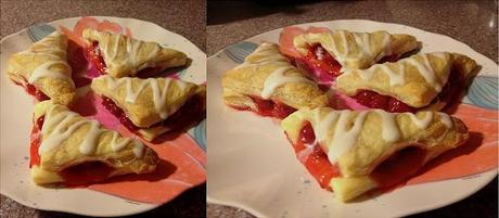 easy peasy cherry turnovers.