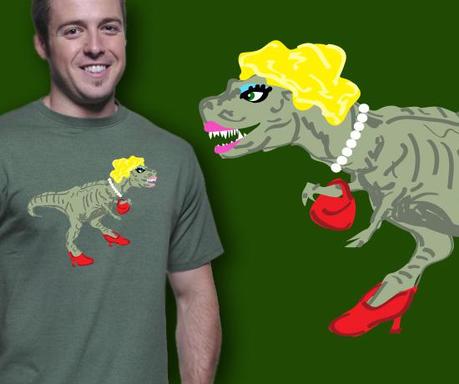 Trannysaurus Rex T-Shirt, tranny, fierce tranny, 