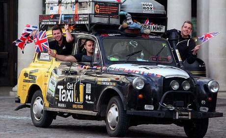 World Record on a London Taxi