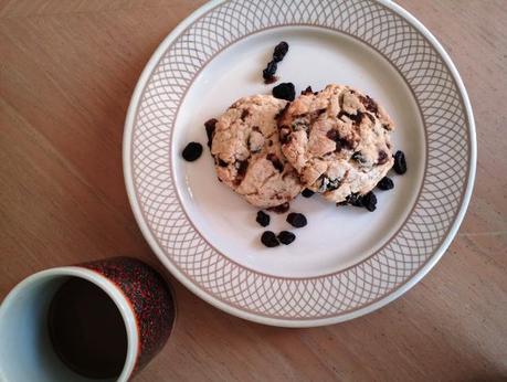 Cinnamon Chip Raisin Scones