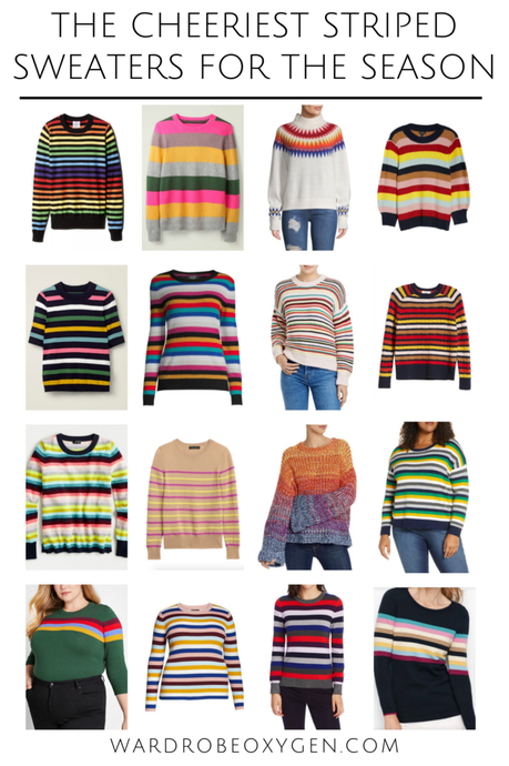 Sunshine on a Rainy Day: The Best Striped Sweaters